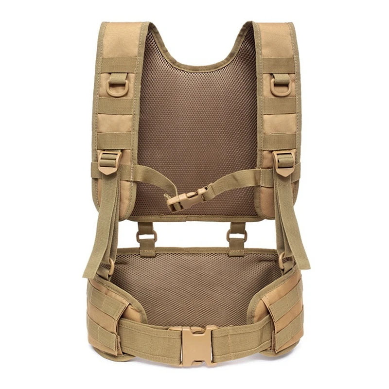 Outdoor Hunting Belt - Çıkarılabilir Taktik Yelek Molle Göğüs Askısı