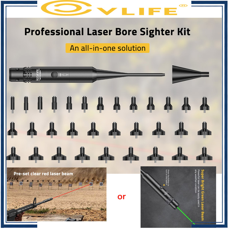 Laser Boresighter Kit - CVLIFE Profesyonel Lazer Burç Hizalama Seti,