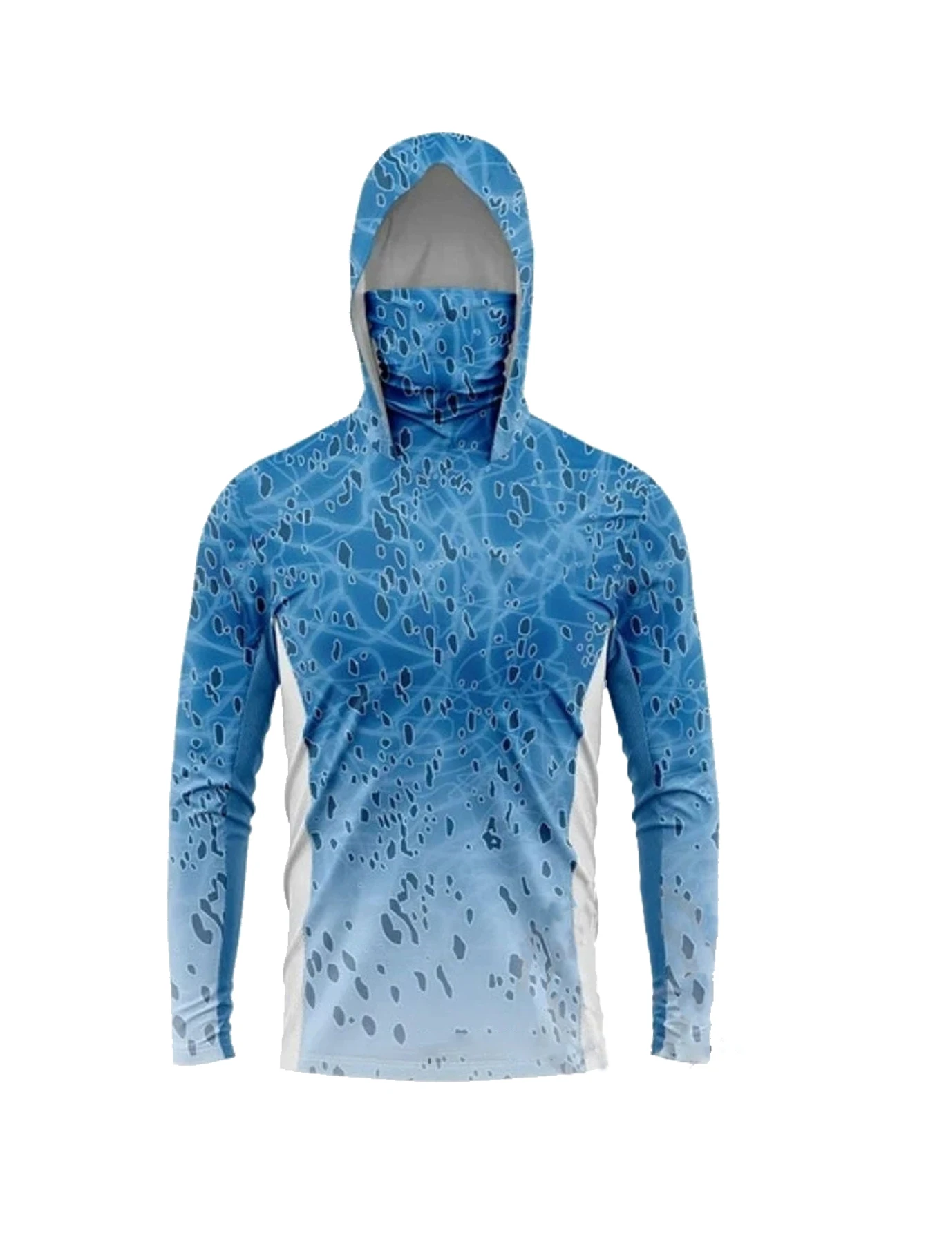 Hunting Outdoor Shirts - Erkek Uzun Kollu Balıkçı Kapüşonlu Üstü