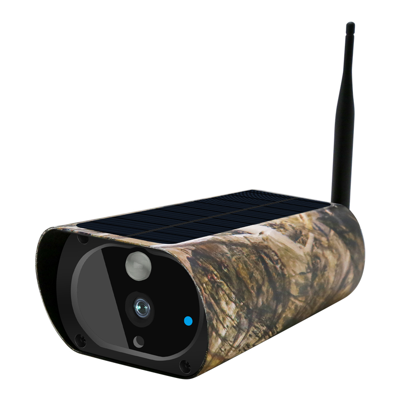 Outdoor Hunting Camera Wifi - 2MP 1080P Güneş Enerjisi i-Cam +