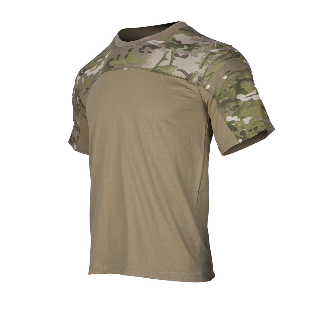 Hunting Outdoor Shirts - Erkek kamuflaj gömlek Tees taktik savaş