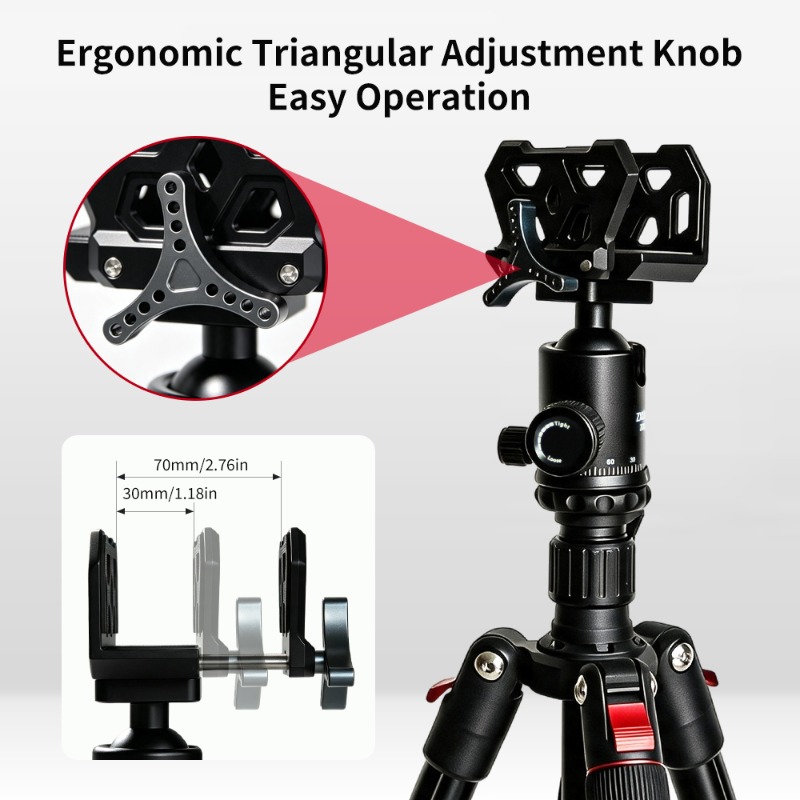 Outdoor Hunting Video Camera - Alüminyum Alaşımlı Dış Mekan Taktik Tripod,