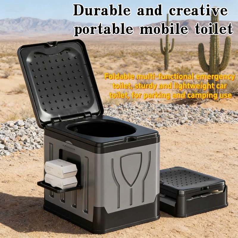 Outdoor Hunting Toilet - Taşınabilir Araba Katlanır Tuvalet Orman Kampı