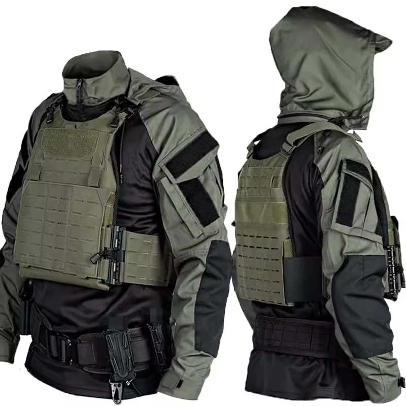 Hunting Outdoor Shirts - Erkek CP Camo Taktik Savaş Gömlek