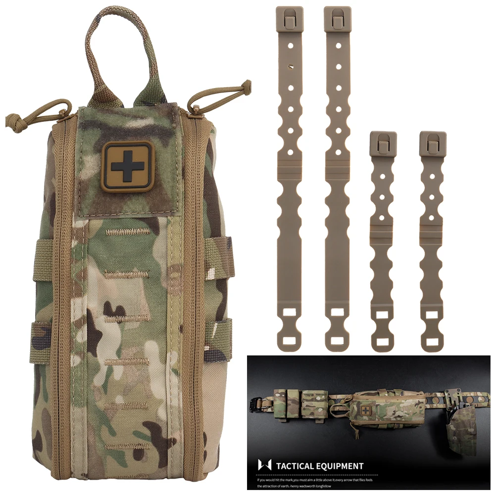 Outdoor Hunting Belt - Kamp ilk yardım kiti MOLLE bel