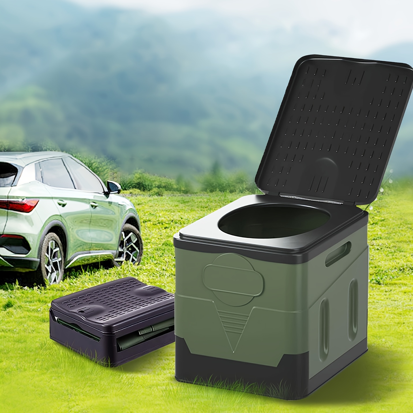 Outdoor Hunting Toilet - Taşınabilir Kamp Tuvalet Katlanabilir Kamp Seyahat