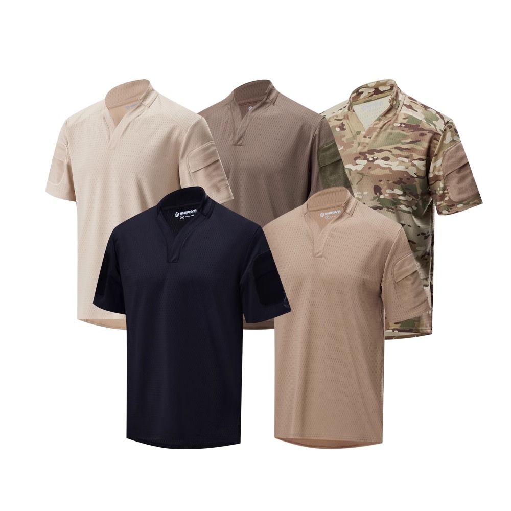Hunting Outdoor Shirts - Açık Avcılık Taktikleri Eğitimi Kısa kollu