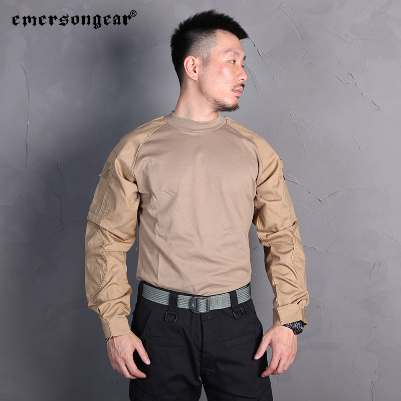 Hunting Outdoor Shirts - Emersongear Savaş Gömlekleri Eğitim Erkek Tişörtleri