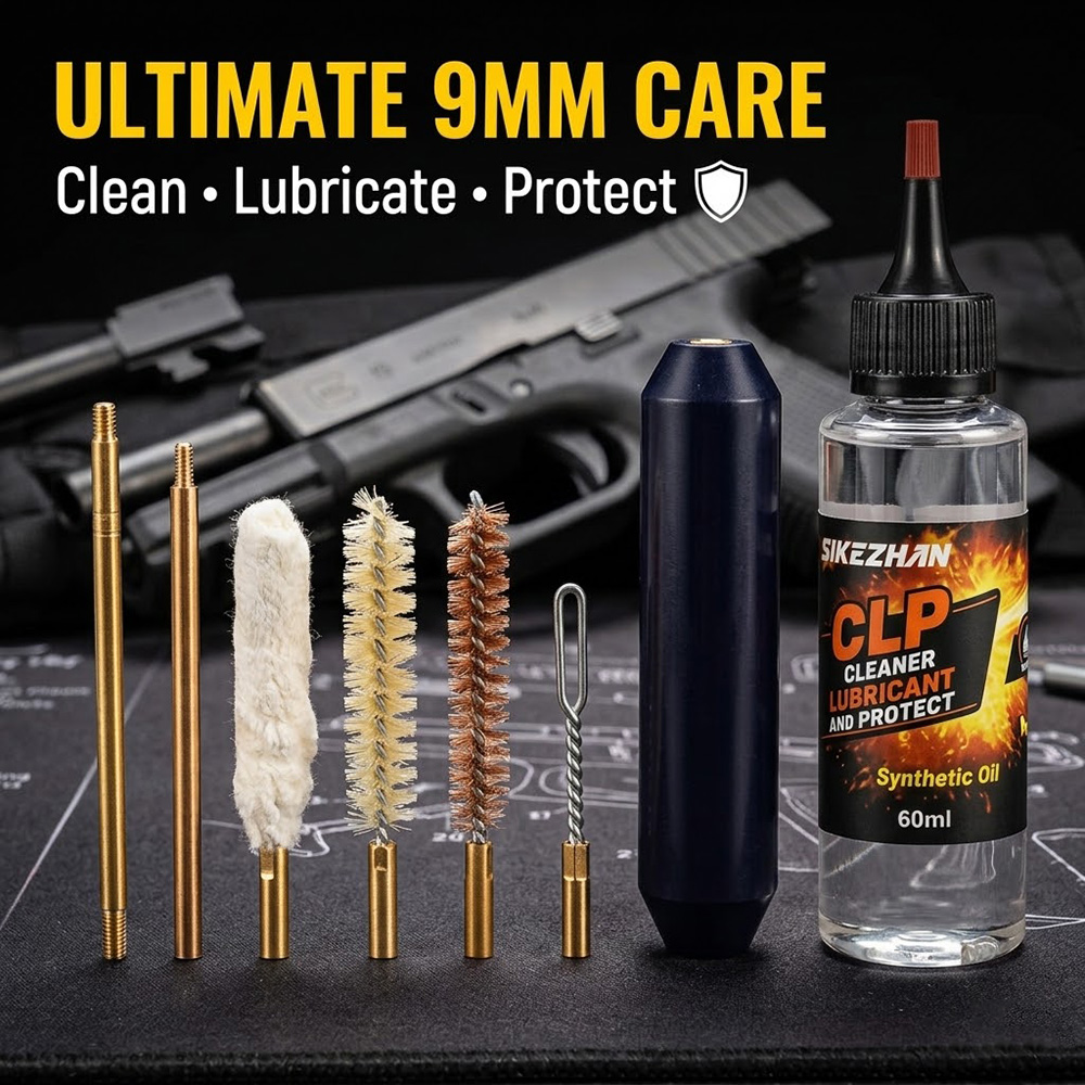 Gun Cleaning Rod - 9mm .38 .357 Kalibre Tabanca Temizleme