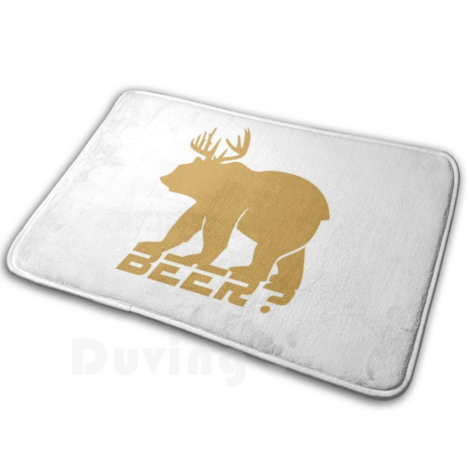 Hunting Outdoor Mat - Ayı Bira Halı Paspas Yastık Bira