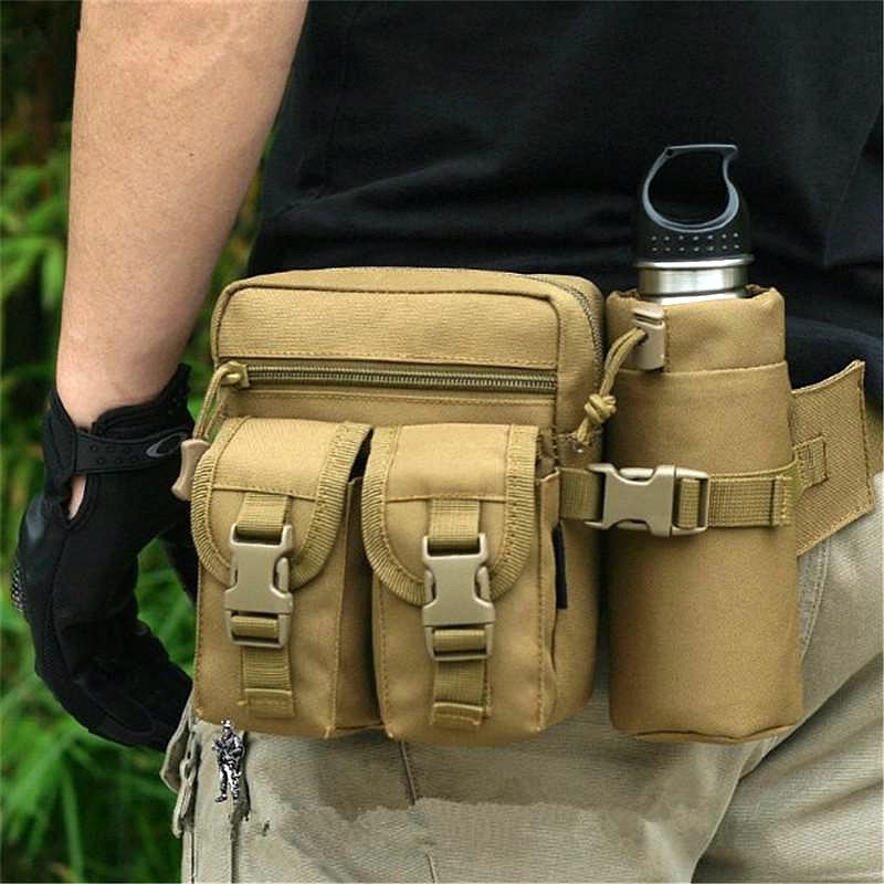 1 adet taktik erkekler bel pak - Outdoor Hunting Belt incelemesi ve fiyatı
