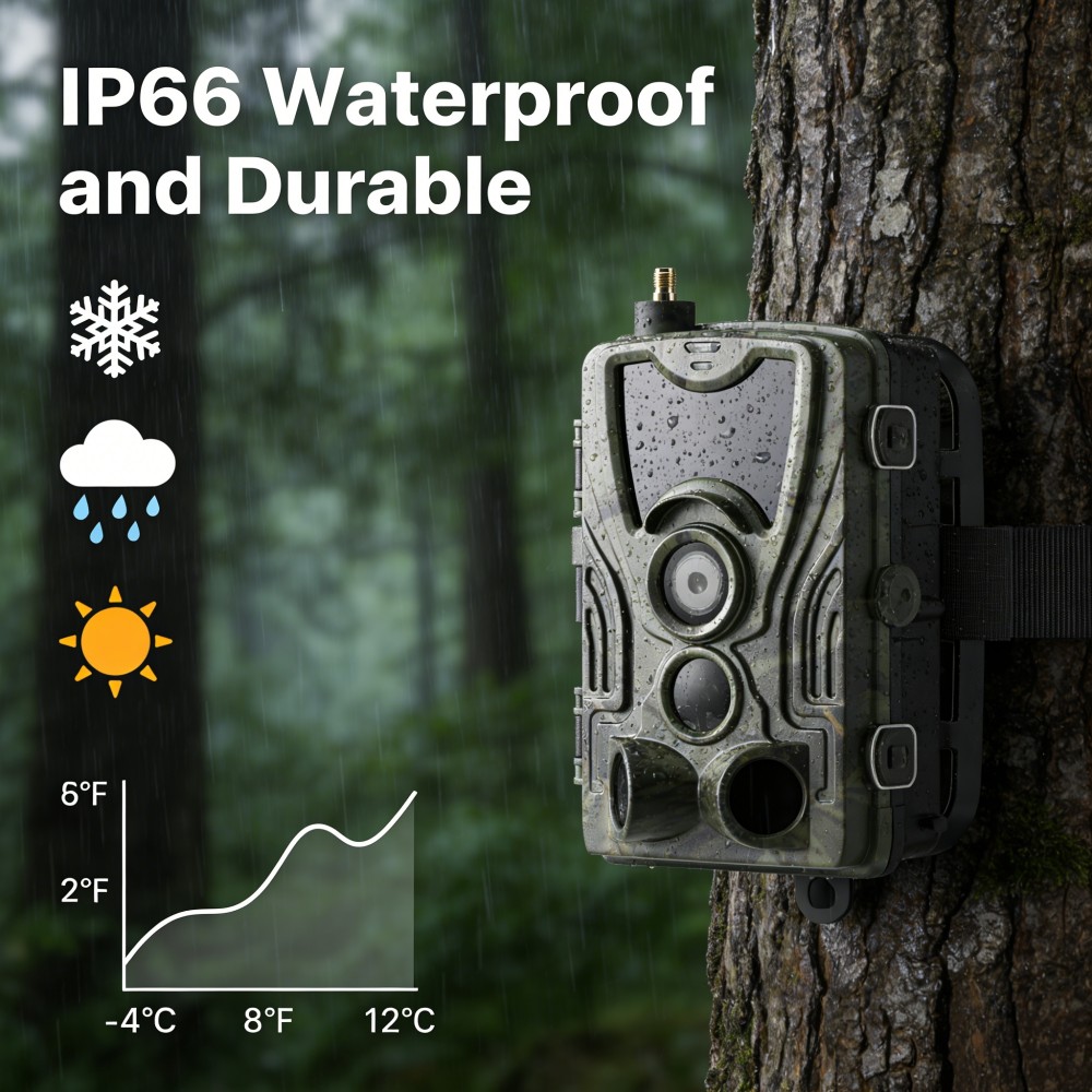 4G 4K 120MP Canlı Video 5000mA - Outdoor Hunting Video Camera incelemesi ve fiyatı