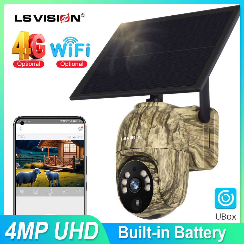 LS vizyon 2K güneş güvenlik ka - Outdoor Hunting Camera Wifi incelemesi ve fiyatı