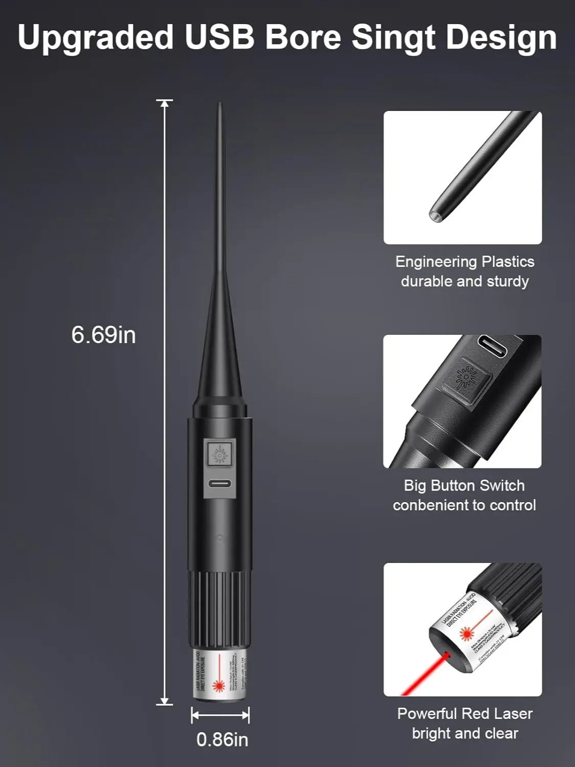 Şarj Edilebilir Lazer Boresigh - Laser Boresighter Kit incelemesi ve fiyatı