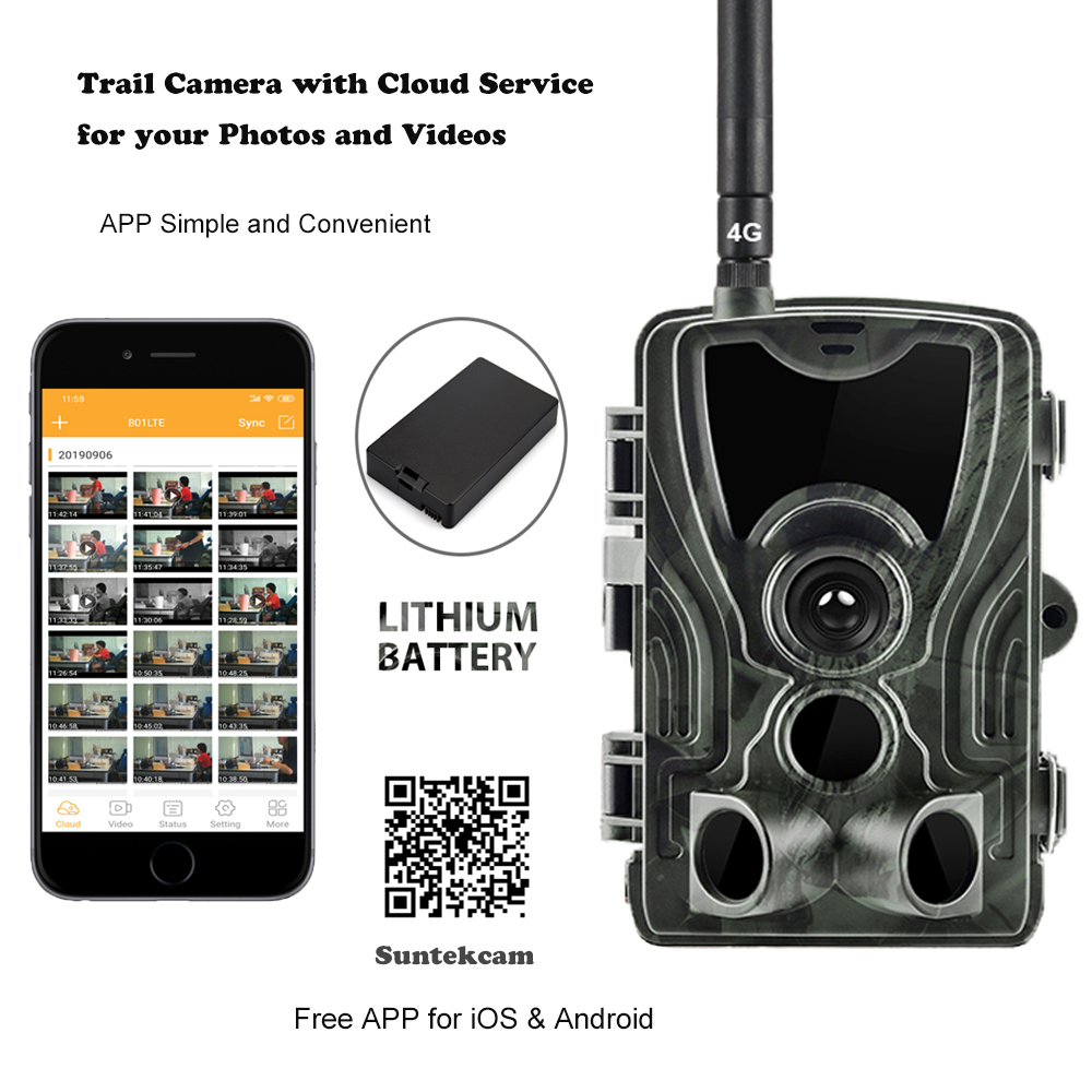 4G APP Kontrollü İzleme Kamera - Outdoor Hunting Video Camera incelemesi ve fiyatı