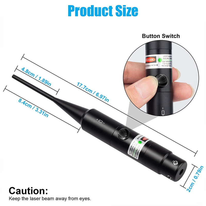 Lazer Burun Hizalama Kolimatör - Laser Boresighter Kit incelemesi ve fiyatı
