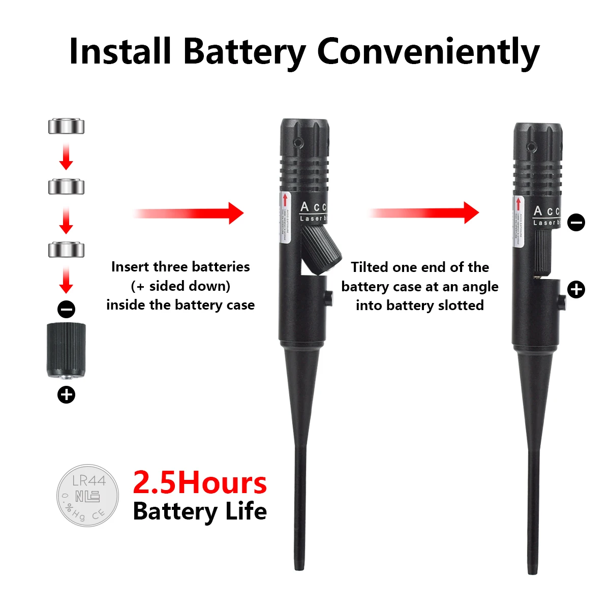 Yeşil Kırmızı Lazer Çap Görüş  - Laser Boresighter Kit incelemesi ve fiyatı
