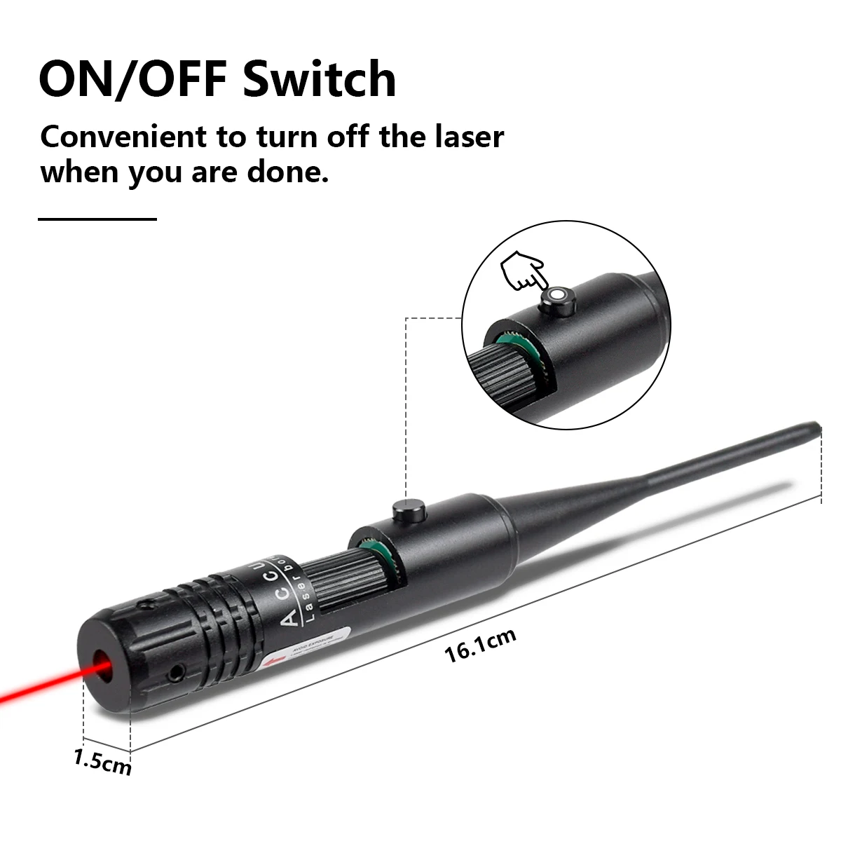Yeşil Kırmızı Lazer Çap Görüş  - Laser Boresighter Kit incelemesi ve fiyatı