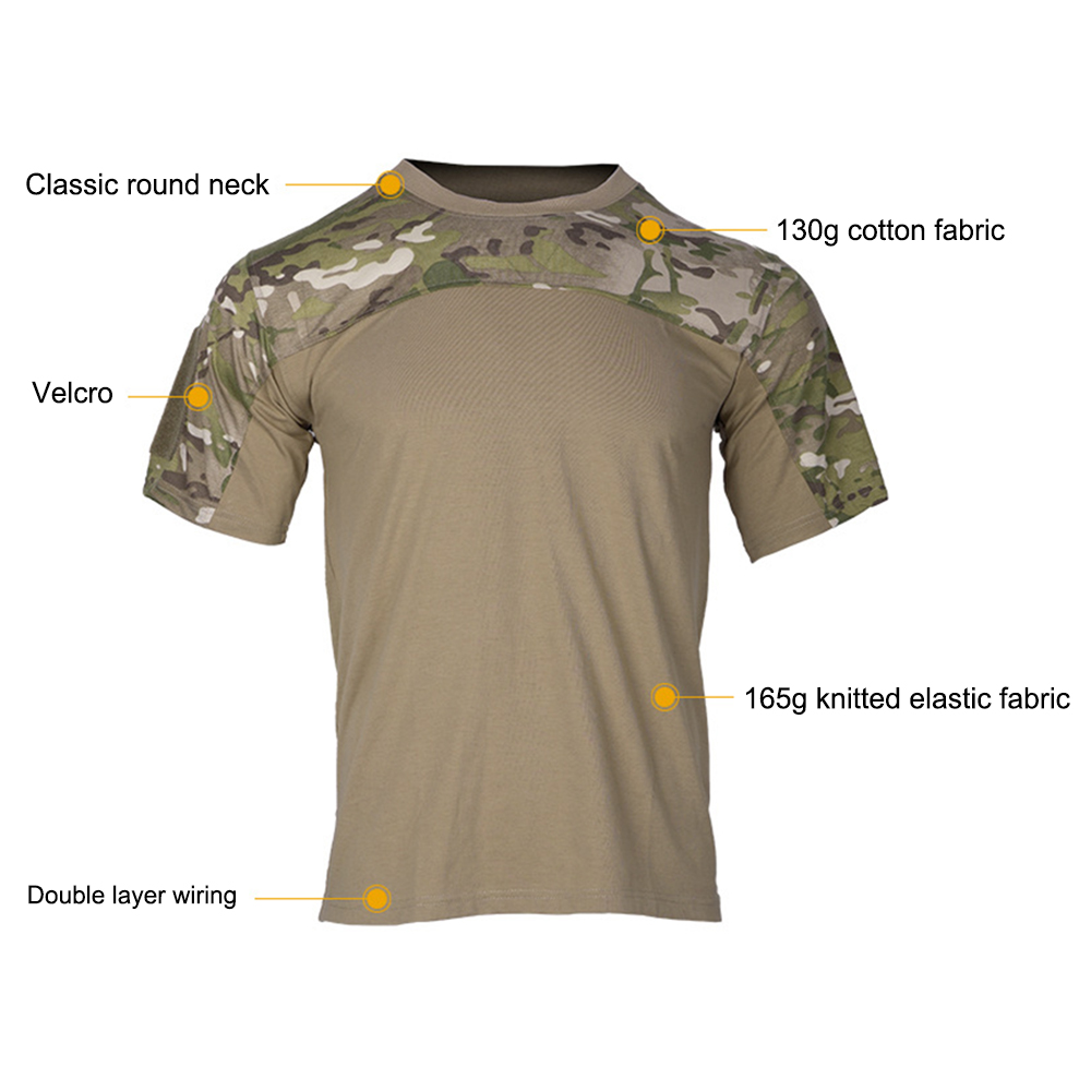 Erkek kamuflaj gömlek Tees tak - Hunting Outdoor Shirts incelemesi ve fiyatı