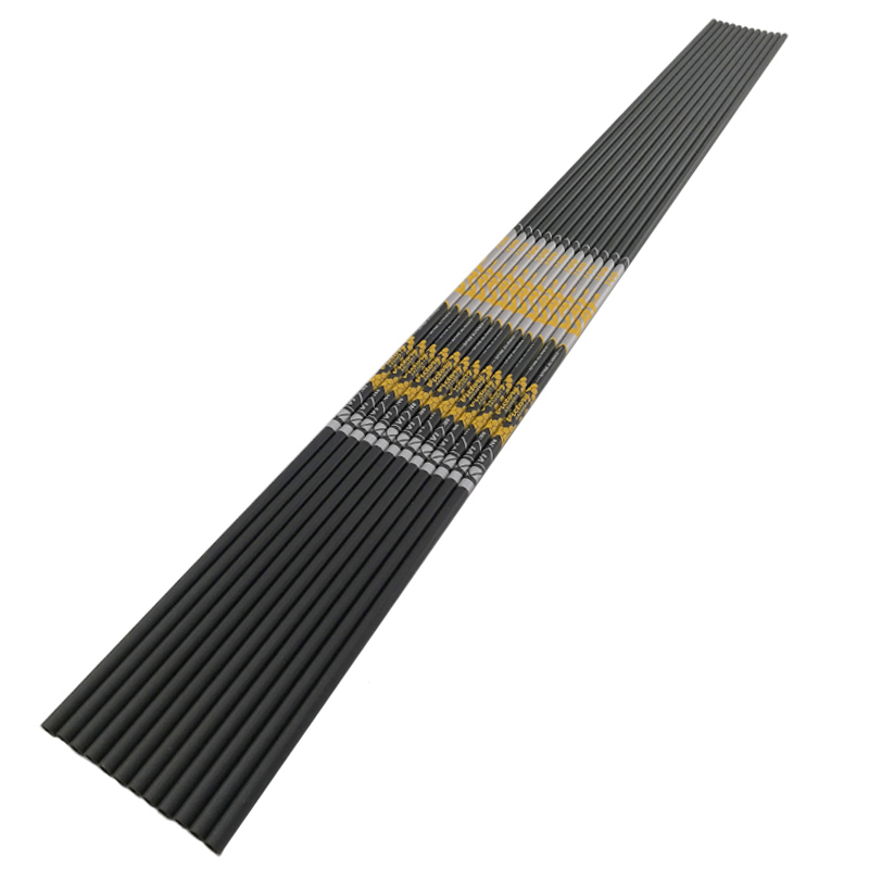 12 adet karbon oklar Sp350-100 - Hunting Bow Compound incelemesi ve fiyatı