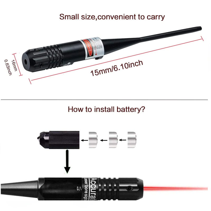 Lazer Boresigher Kiti 12 Adapt - Laser Boresighter Kit incelemesi ve fiyatı