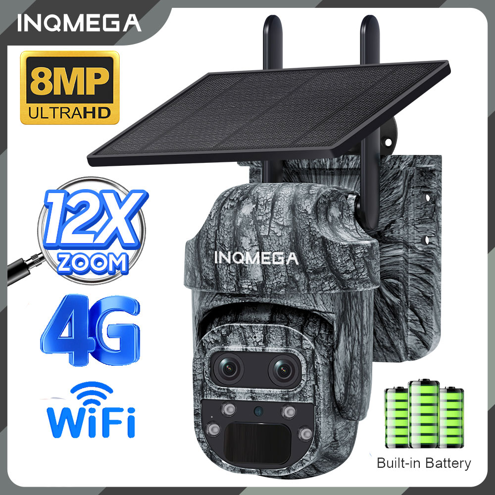 4K 8MP 4G SIM WIFI Güneş Enerj - Outdoor Hunting Camera Wifi incelemesi ve fiyatı