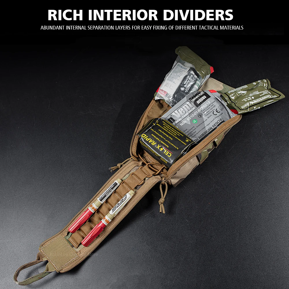 Kamp ilk yardım kiti MOLLE bel - Outdoor Hunting Belt incelemesi ve fiyatı