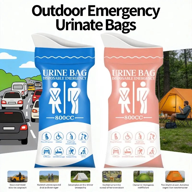 800ML tek kullanımlık açık hav - Outdoor Hunting Toilet incelemesi ve fiyatı