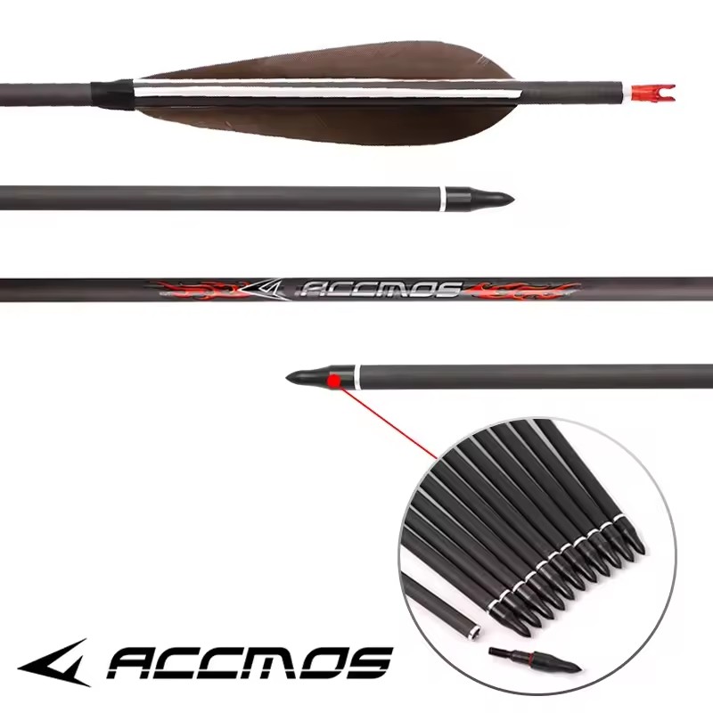 ACCMOS 33 inç Saf Karbon Oklar - Hunting Bow Compound incelemesi ve fiyatı