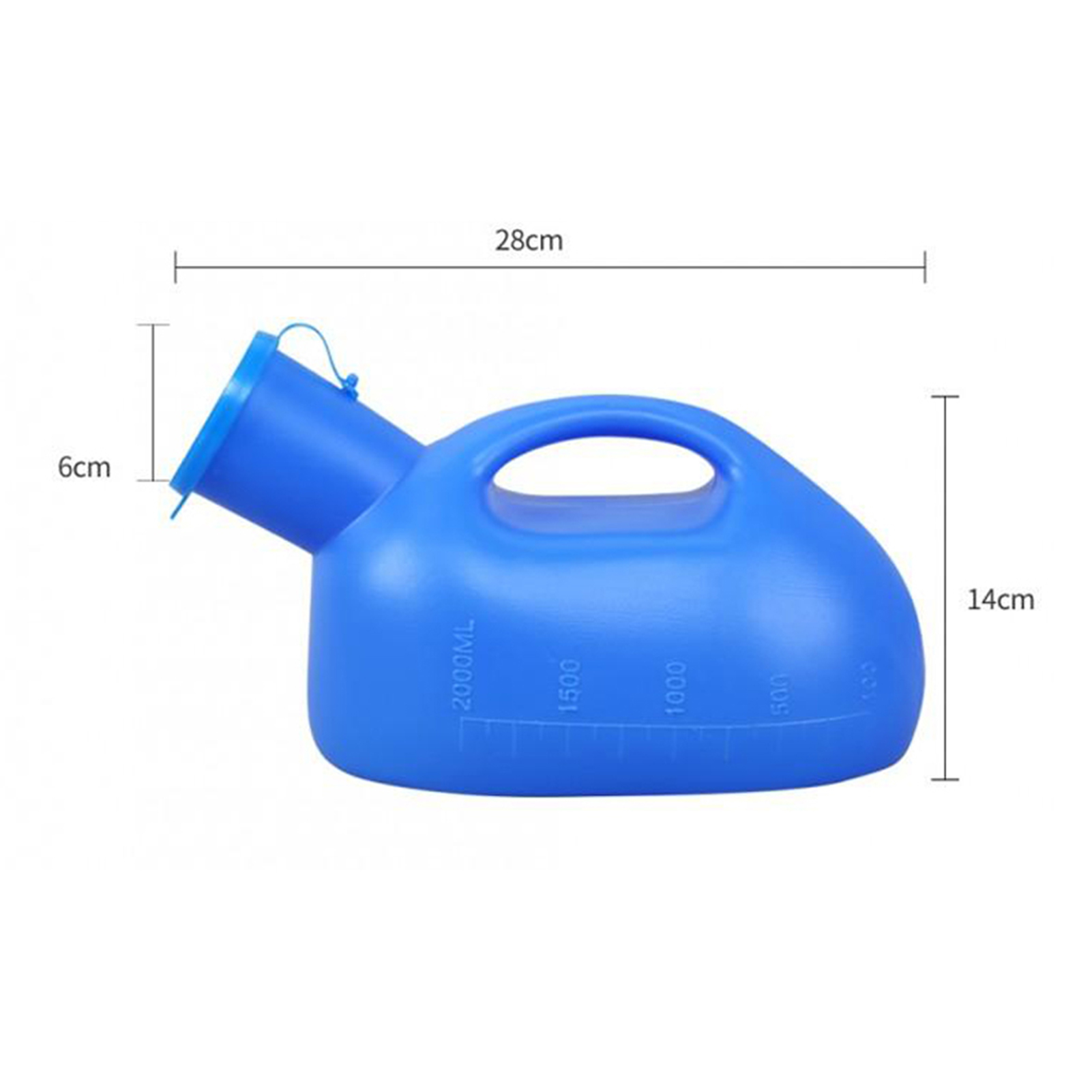 2000ml kalın erkek pisuar kapa - Outdoor Hunting Toilet incelemesi ve fiyatı