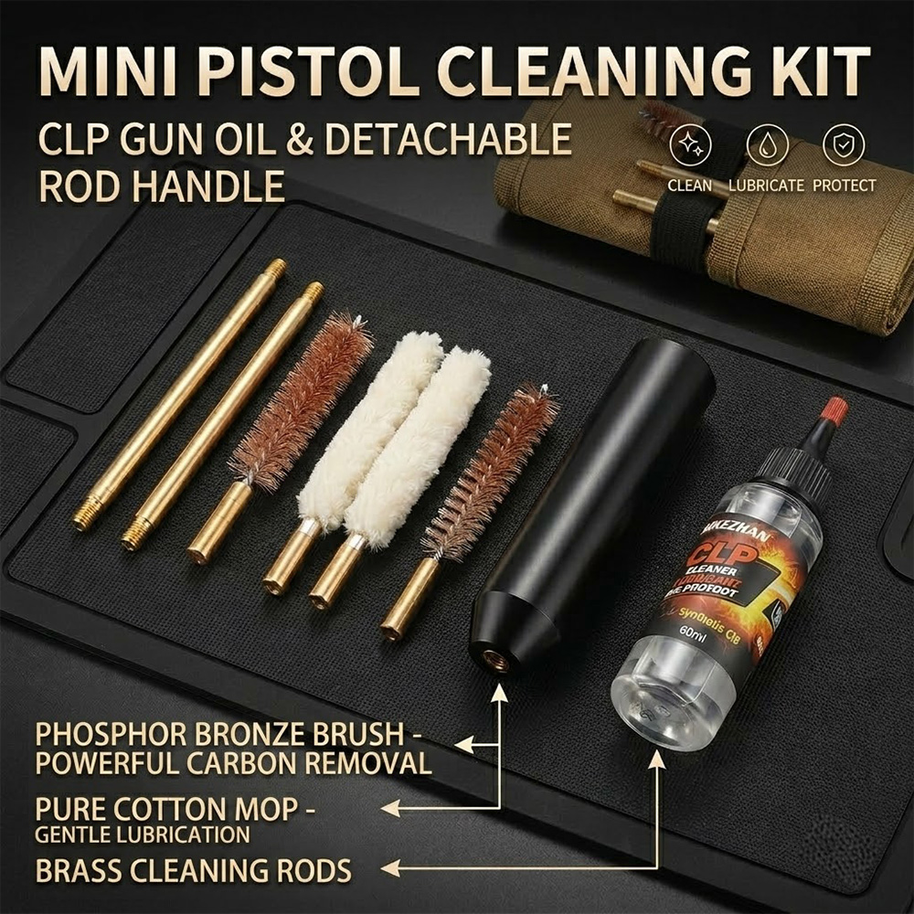 9mm .38 .357 Kalibre Tabanca T - Gun Cleaning Rod incelemesi ve fiyatı