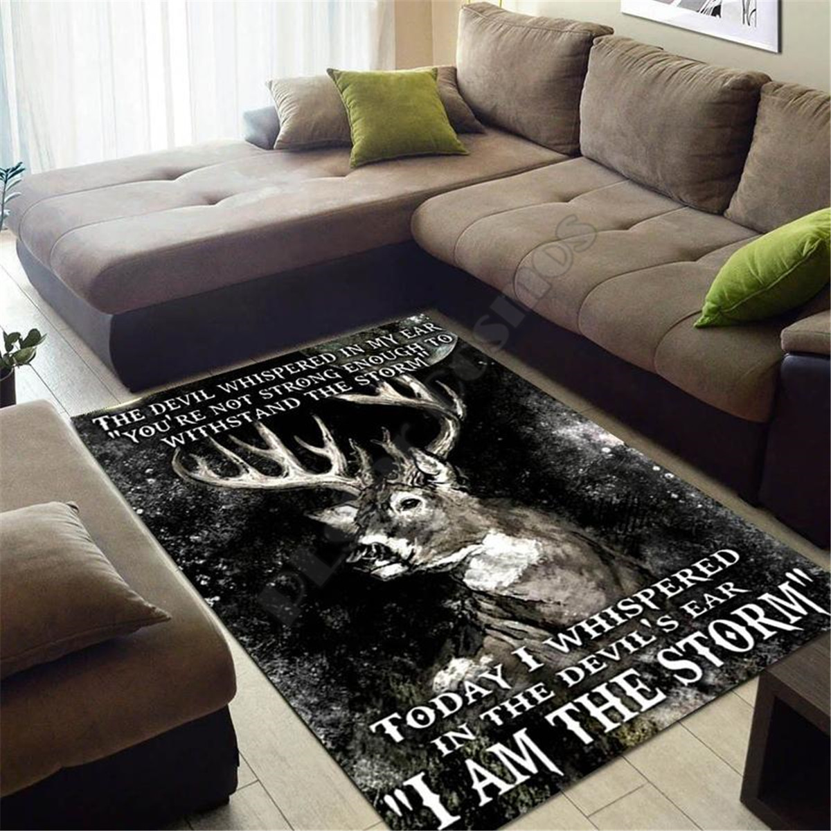 Geyik Avı Alanı Halısı 3d bask - Hunting Outdoor Mat incelemesi ve fiyatı
