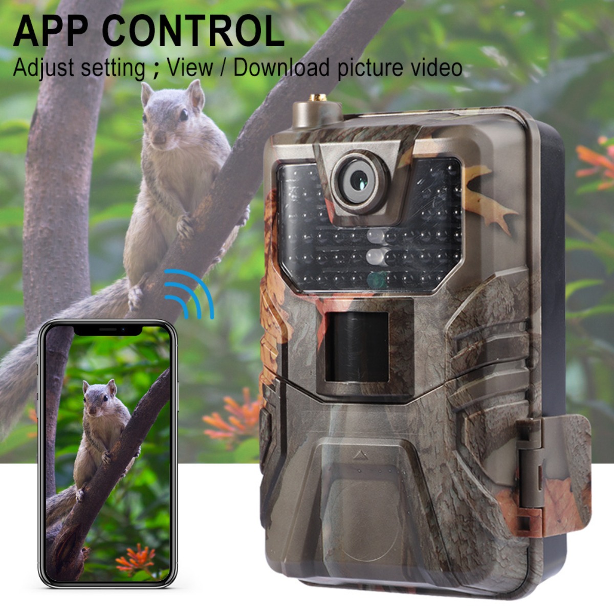 4K Dış Mekan Wifi Av Kamerası  - Outdoor Hunting Camera Wifi incelemesi ve fiyatı